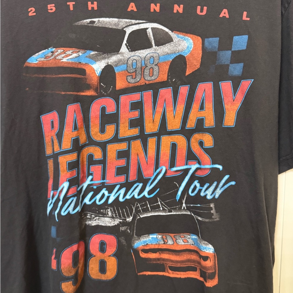 Hollister Raceway Legends NASCAR Raceway Legends Racing Men’s L T-Shirt MINTY - Picture 3 of 5